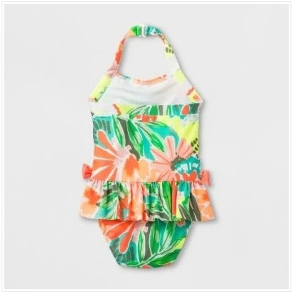 Pink sun swimsuit - Picture 3 of 4